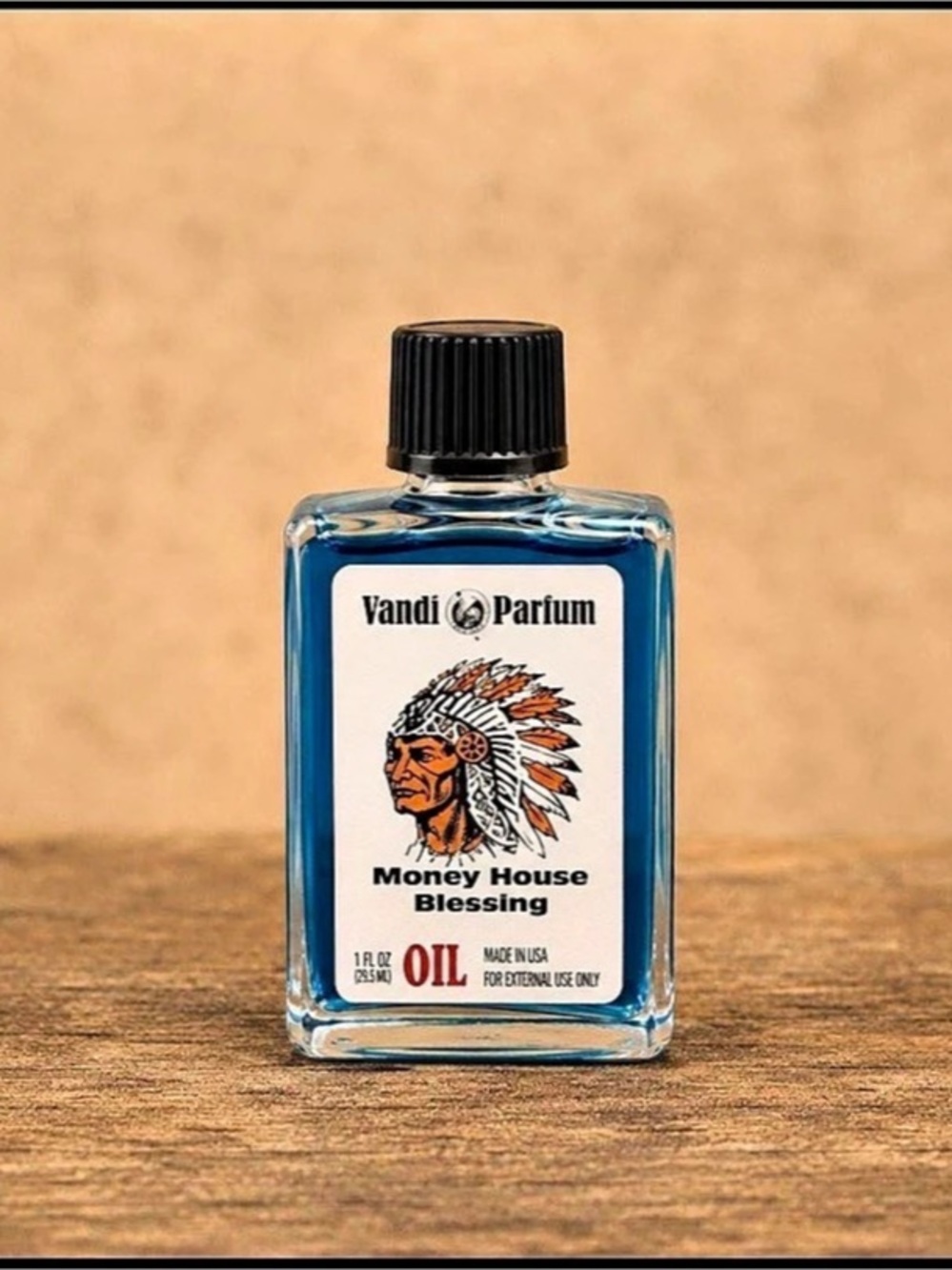 Vandi Parfum Money House Blessing Ritual Anointing Oil Blue Anointing Oil